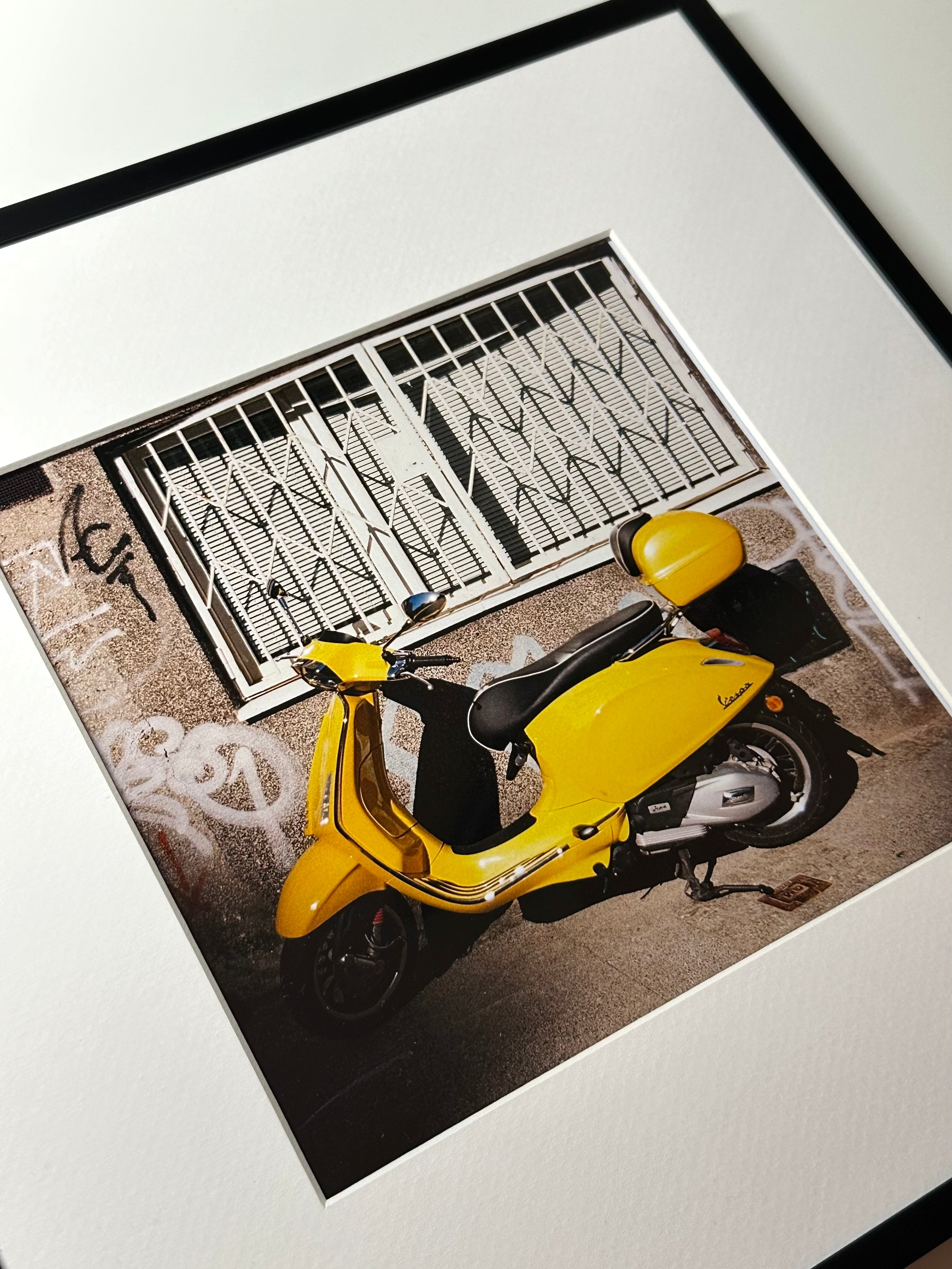 Yellow Scooter