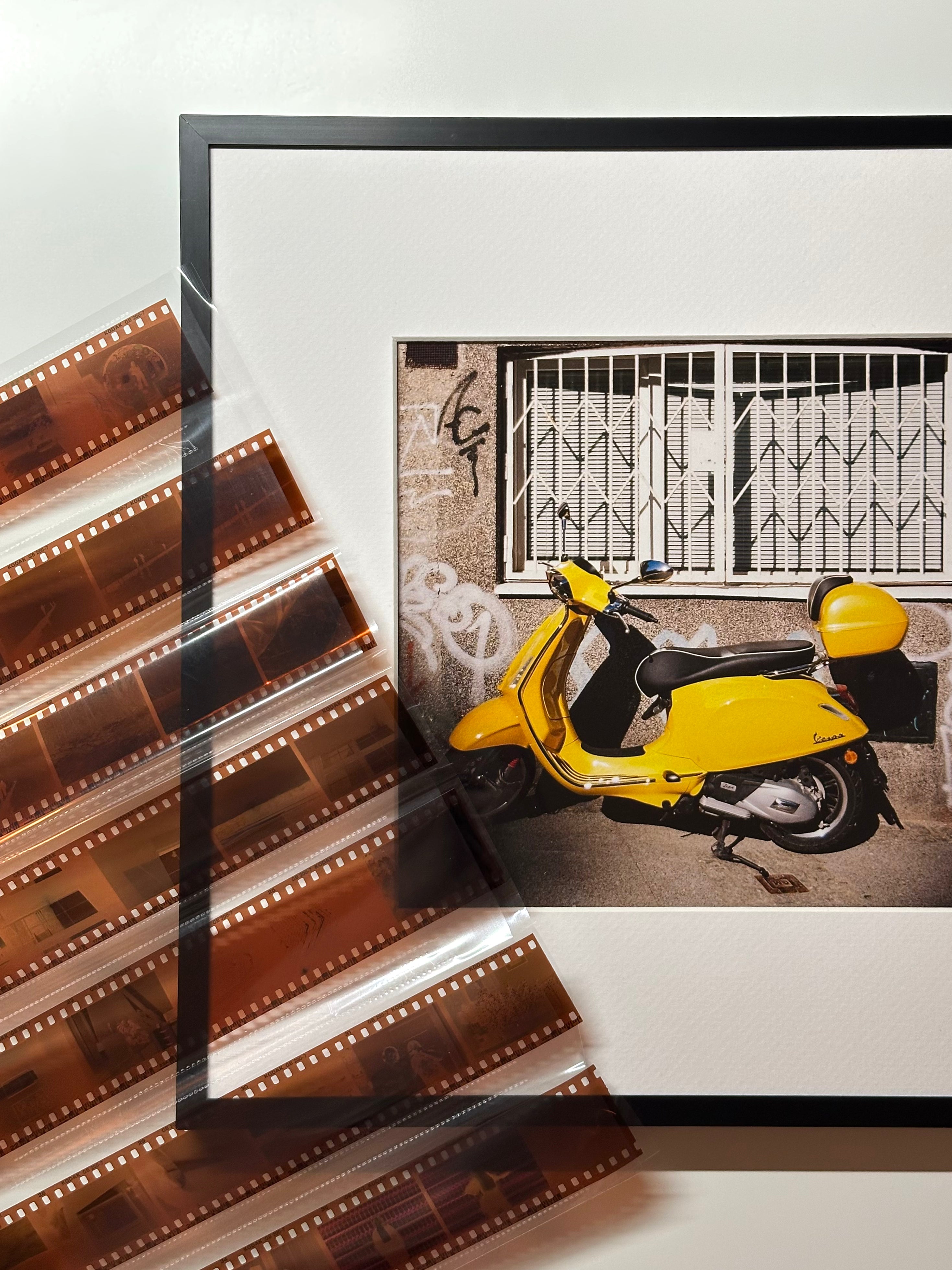 Yellow Scooter